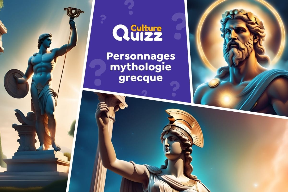 Quiz : Identifiez les dieux et personnages de la mythologie grecque - Quiz sur les dieux et déesses de la mythologie grecques - Identifiez les personnages.
