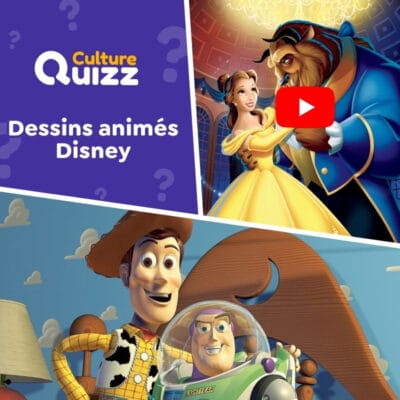 Quiz vid&eacute;o sp&eacute;cial sur les dessins anim&eacute;s Disney Pixar