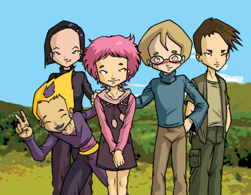 Quel est le nom de ce dessin animé à succès diffusé à partir de 2003 à la télévision française ? 