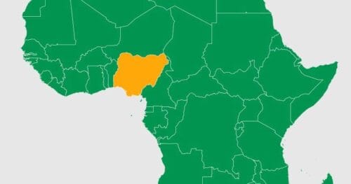 Nigeria Carte Afrique