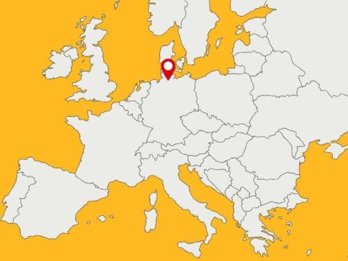 Quelle ville d’Europe est située à cet emplacement de la carte ? 