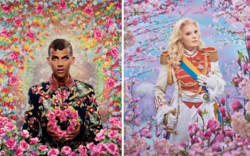 Comment se nomment les artistes à l'origine de ces photographies ? 