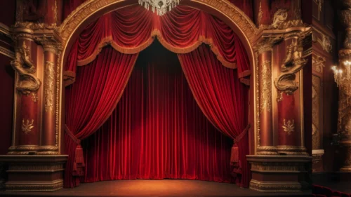 Quel est le nom du bâton utilisé pour frapper les trois coups au théâtre ? 