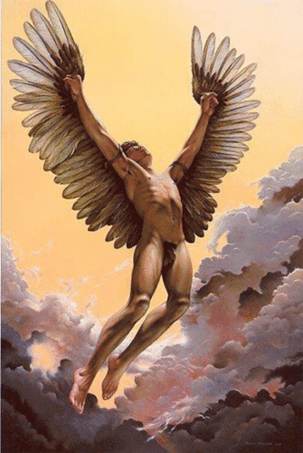 Quel personnage de la mythologie grecque a voulu voler trop près du Soleil, entraînant la chute de ses ailes et sa noyade dans la mer ? 