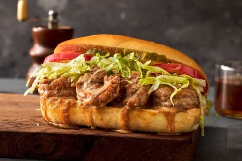 De quel État des États-Unis est originaire le po’boy, un sandwich garni de fruits de mer ou de bœuf frits ? 