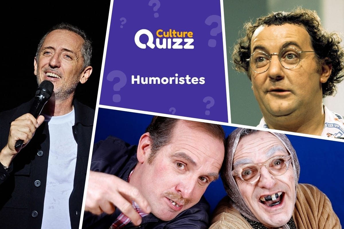 Quiz spécial Humoristes #1 - Quiz spécial sur les stars de l'humour