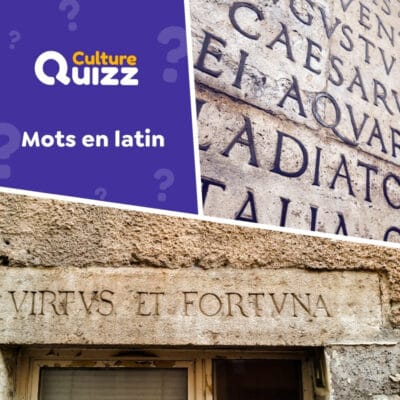 Quiz sur les mots en latin qu'il faut traduire