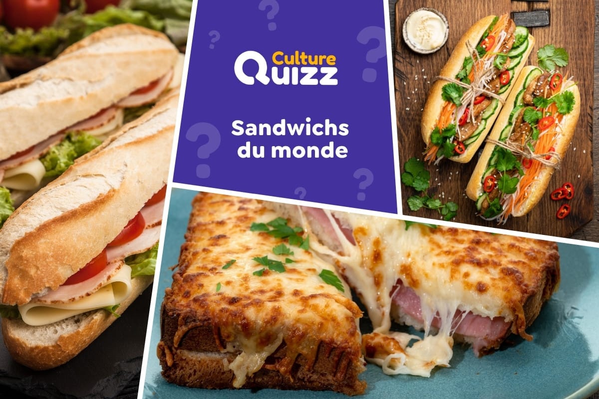Quiz spécial Sandwichs du monde - Quiz spécial sur les sandwichs du monde entier