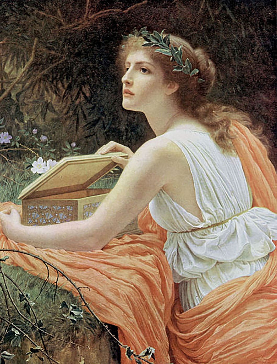 D’après la mythologie grecque, que contient la boîte de Pandore ? 