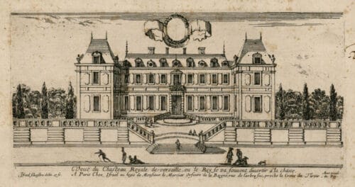 En quelle année a débuté la construction du bâtiment qui deviendra le château de Versailles ? 