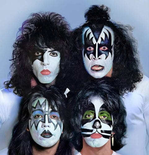 Quel est le groupe de rock associé cette photo ? 