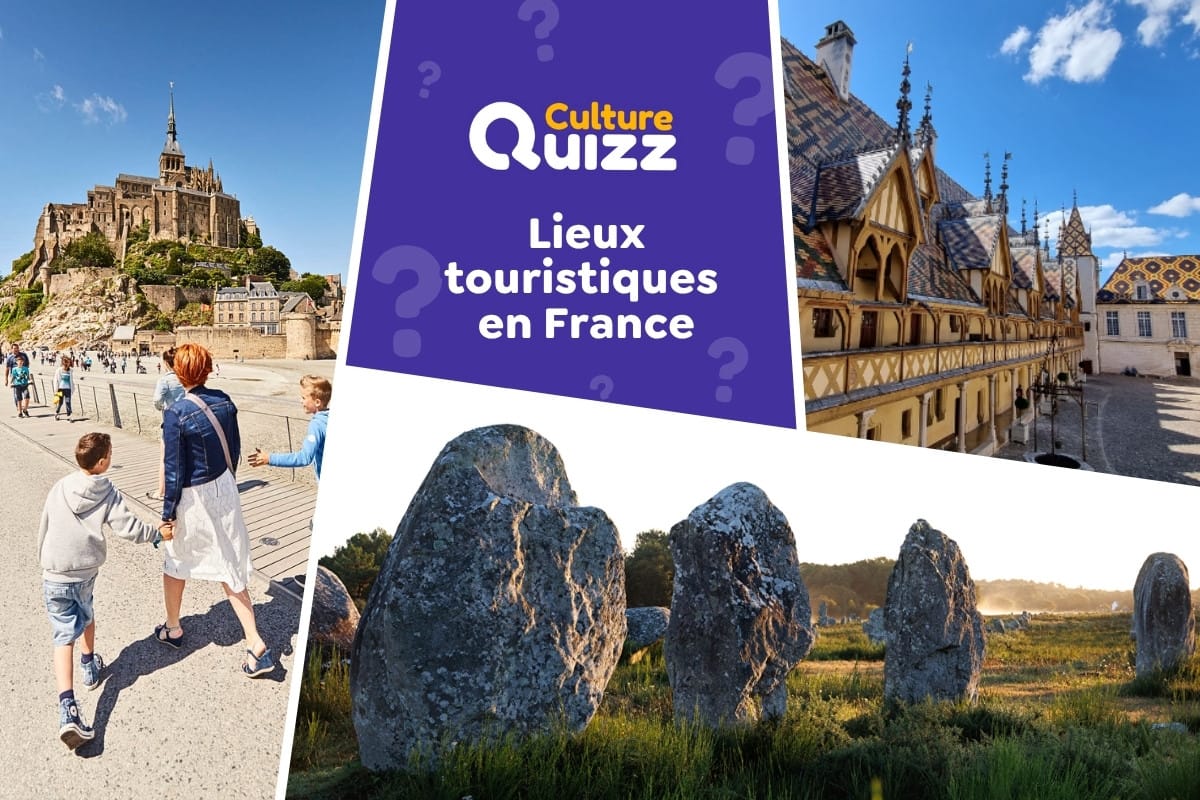 Quiz spécial Lieux Touristiques en France - Quiz spécial sur les lieux touristiques en France : musée, chateaux, monuments, parcs à thème...