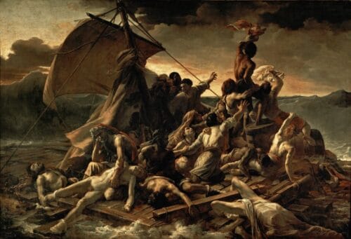 Quel peintre est associé à cette œuvre de 1818 ? 
