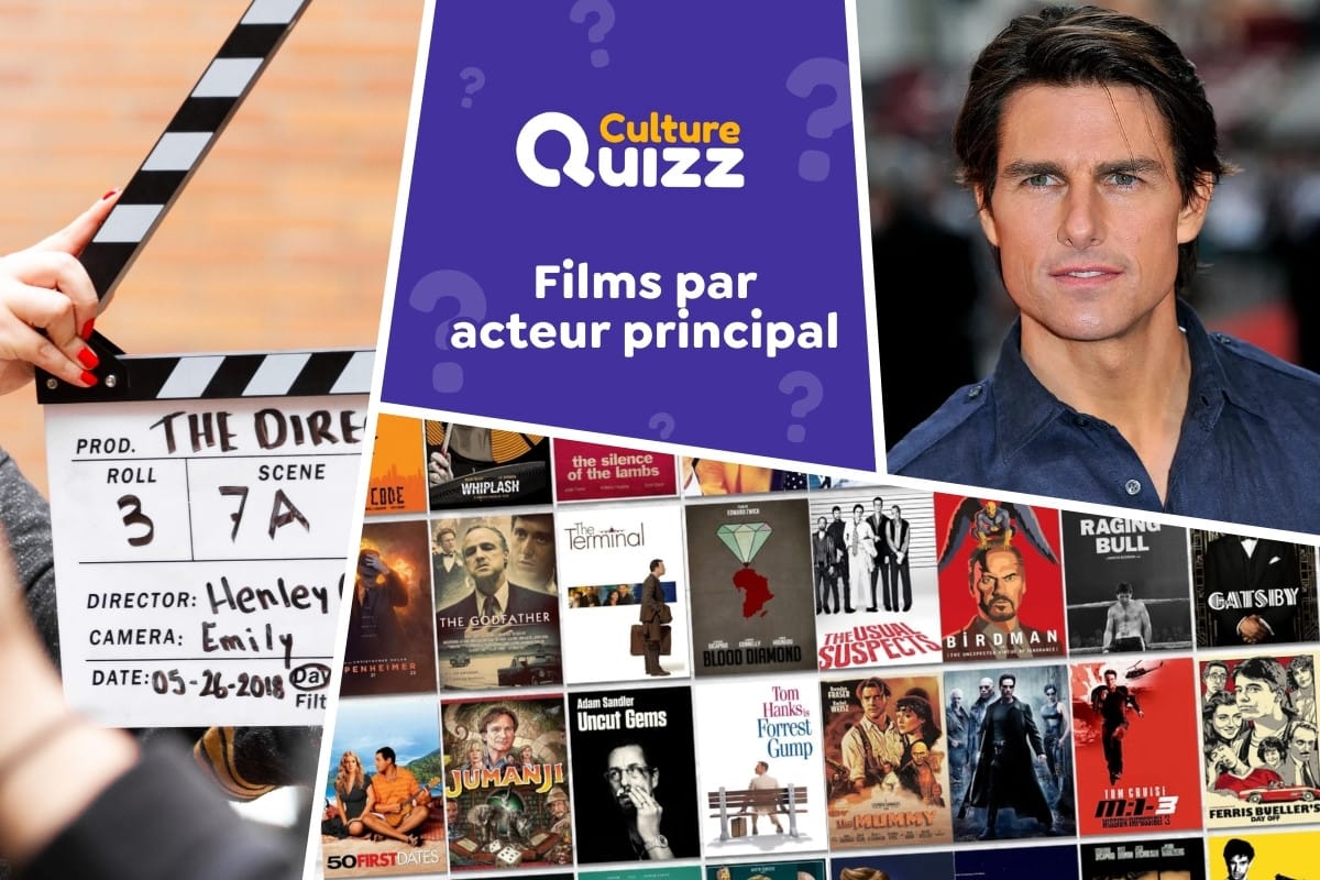 Quiz : Identifiez les Films selon l'Acteur principal - Quiz : Identifiez les films selon leur acteur principal - Cinéma