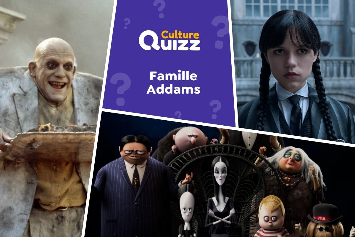 Quiz spécial sur La Famille Addams - Quiz spécial Famille Addams : films et séries
