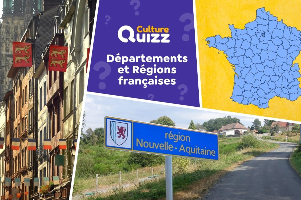 Quiz : Associez les Départements aux Régions françaises #2 - Associez les départements aux bonnes régions françaises.