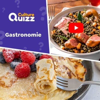 Quiz vid&eacute;o sp&eacute;cial sur la gastronomie : 40 questions