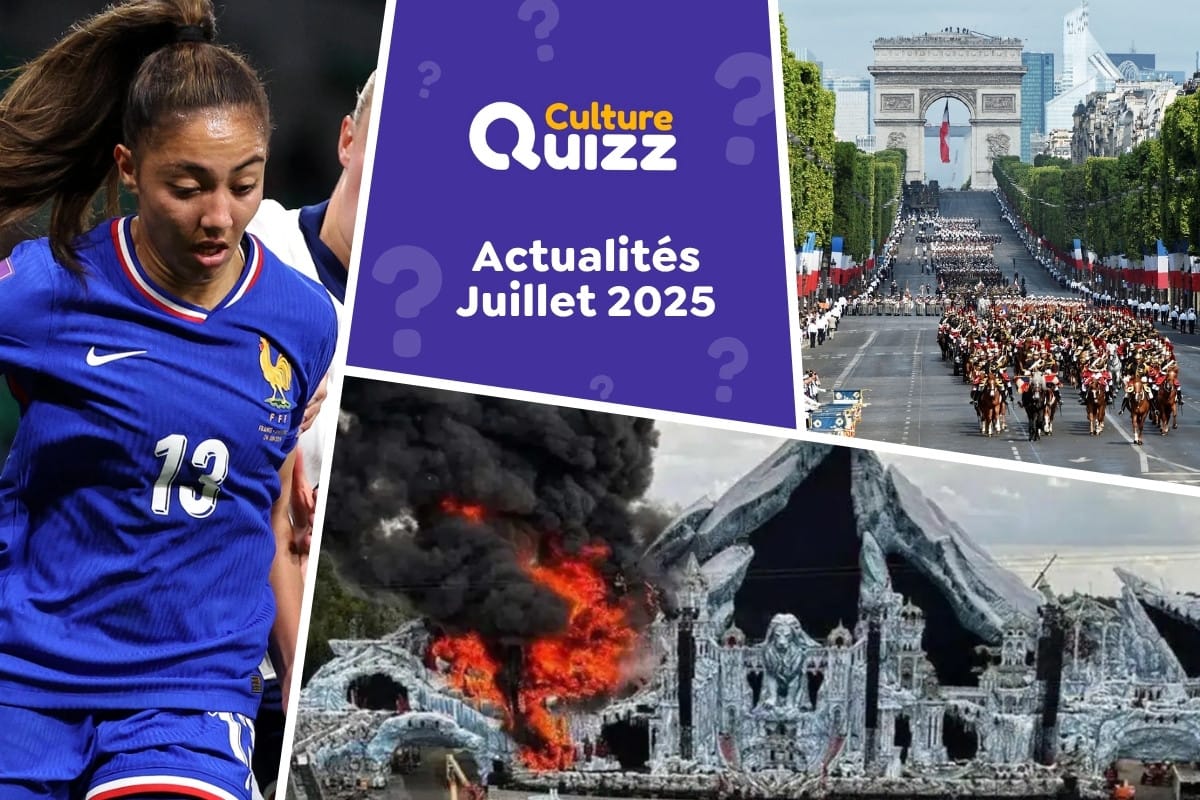 Quiz : Avez-vous bien suivi l'actualité de Juillet 2025 ? - Quiz Actualités mois de juillet 2025