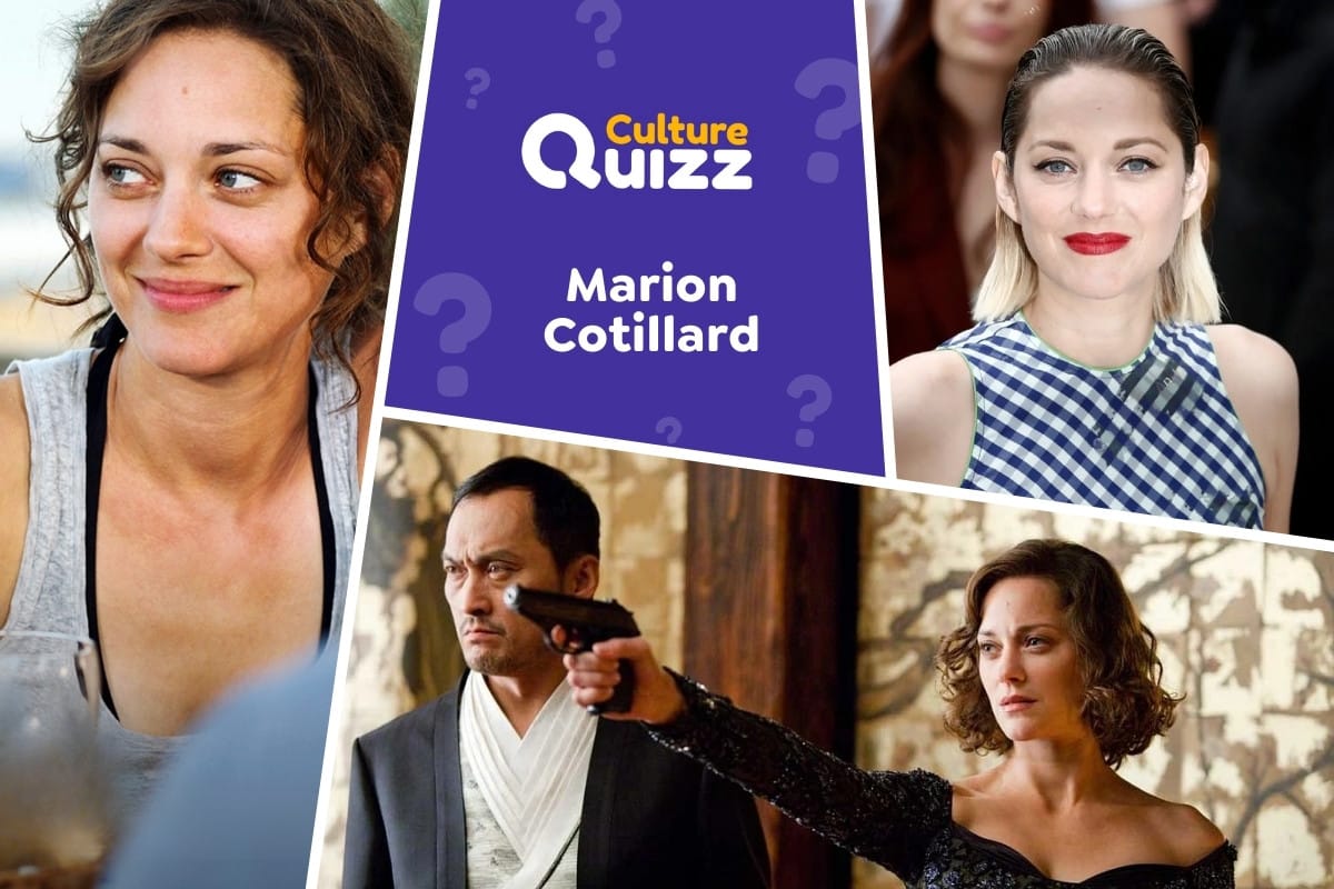 Quiz spécial Marion Cotillard - Quiz spécial actrice Marion Cotillard