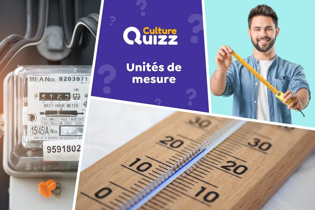 Quiz spécial Unités de Mesure - Quiz sur les unités de mesure : mètre, gramme, are, watt, tesla...
