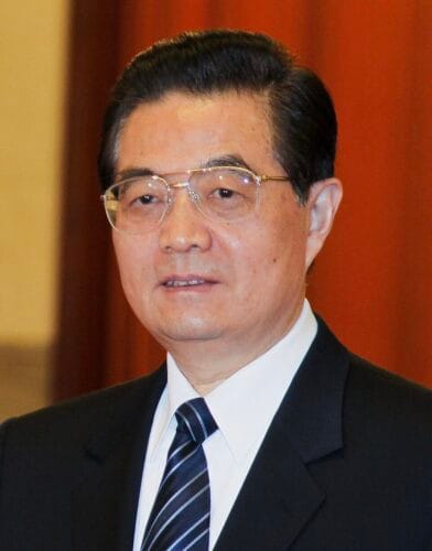 Qui était président de la République populaire de Chine de 2003 à 2013 ? 