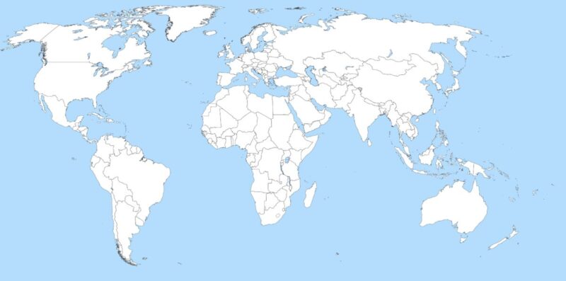 Carte du monde