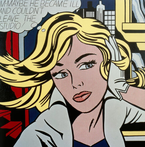 Quel artiste du XXe siècle est célèbre pour ses tableaux pop-art façon bandes dessinées ? 