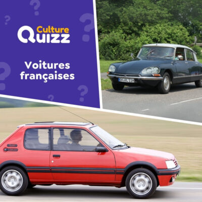 Quiz sur les constructeurs automobiles français et leurs modèles phares.