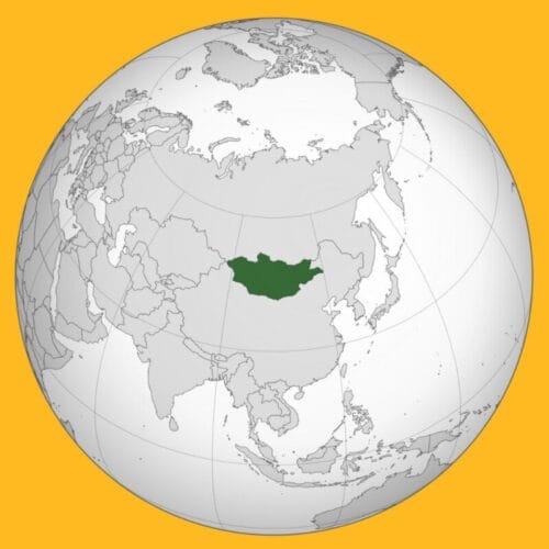 Quel est le pays d’Asie représenté sur la carte ? 