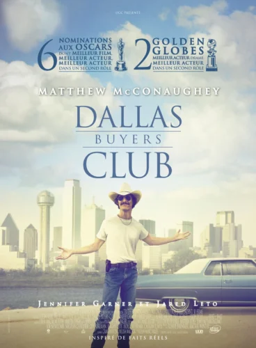 Quelle est la thématique principale du film Dallas Buyers Club sorti en 2013 avec Matthew McConaughey ? 