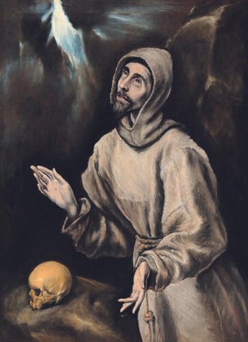 A qui doit-on le tableau nommé Saint François recevant les stigmates ? 