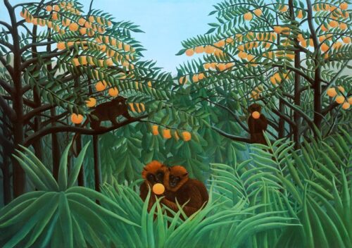 Quel célèbre peintre a réalisé le tableau nommé Les Tropiques ? 