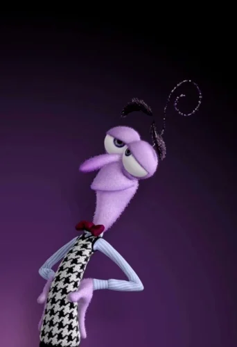 Dans le dessin animé Vice-Versa de Disney-Pixar, quelle émotion est représentée en violet ? 