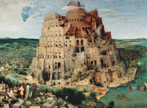 À quel artiste doit-on le tableau nommé La Tour de Babel ? 