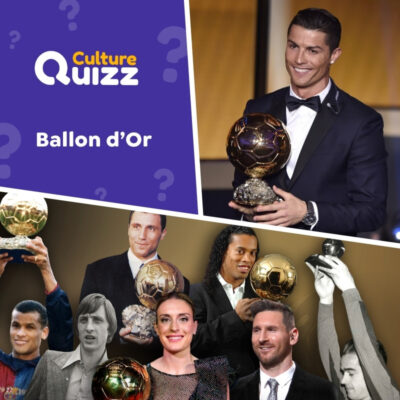 Quiz football sur les Ballon d'Or