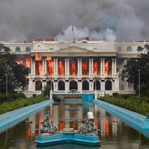 Dans quel pays du monde, le parlement a-t-il été incendié par des manifestants le 9 septembre 2025 ? 
