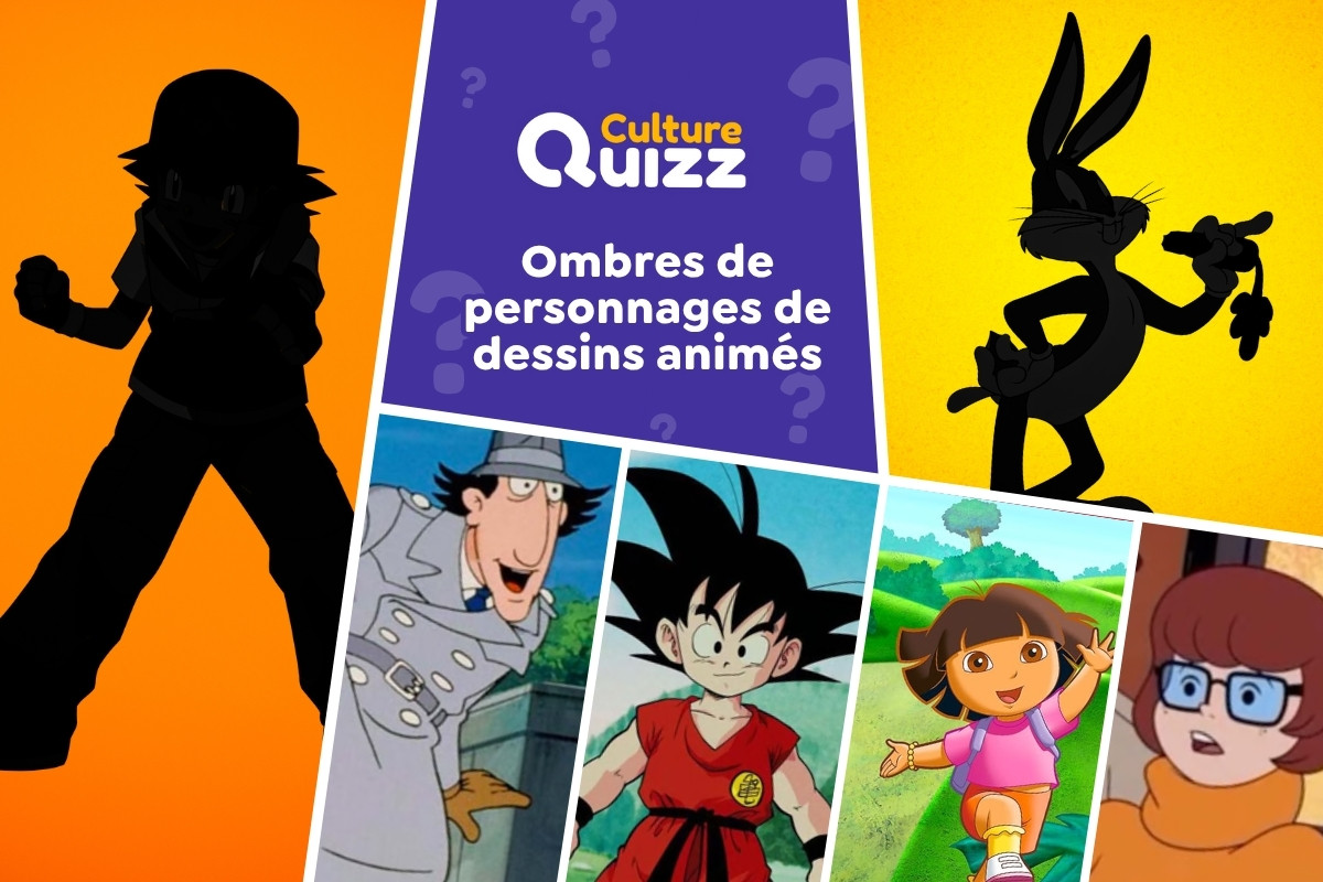 Quiz : Identifiez les Ombres de personnages de Dessins Animés - Quiz - Identifiez des ombres de personnages de dessins animés