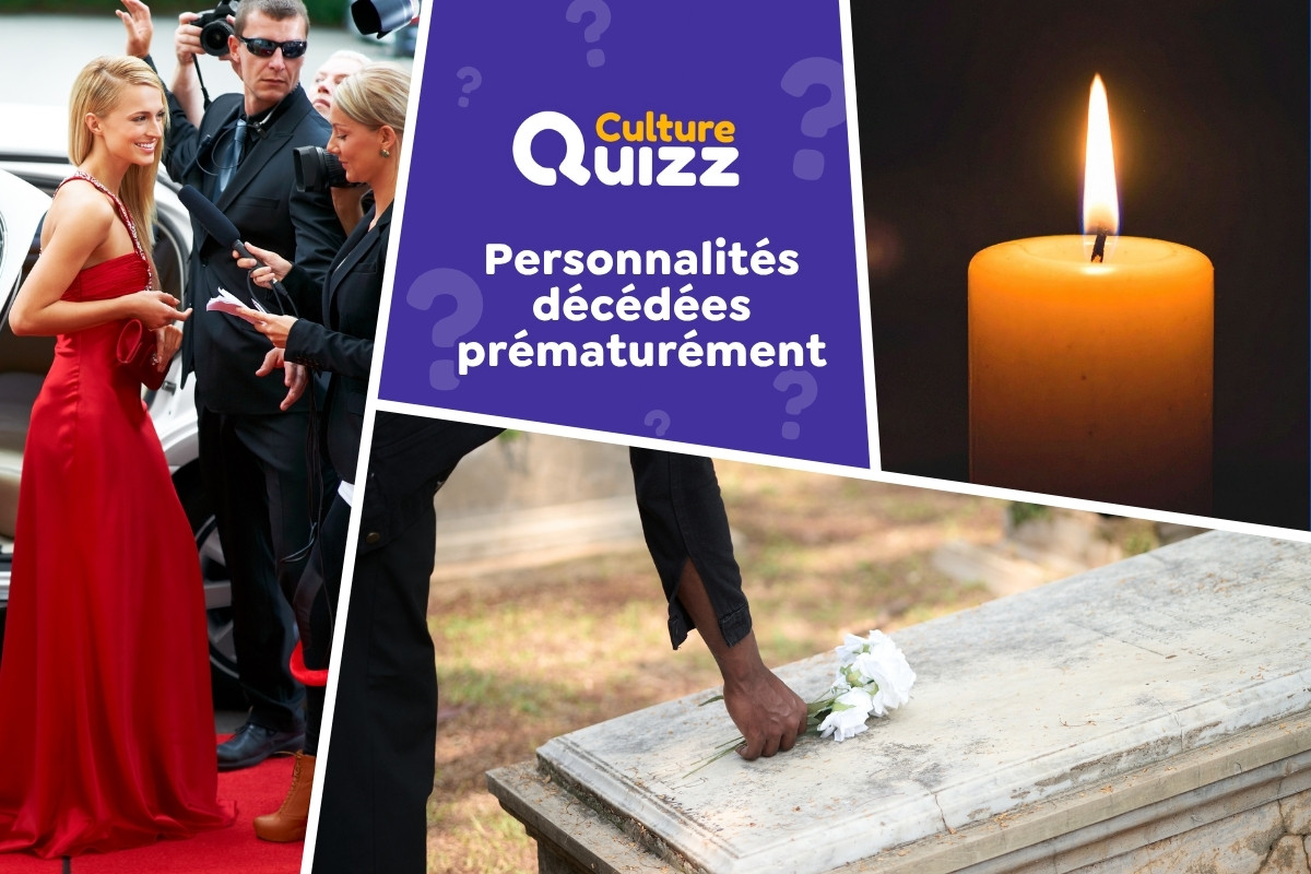 Quiz : Identifiez des personnalités décédées prématurément - 