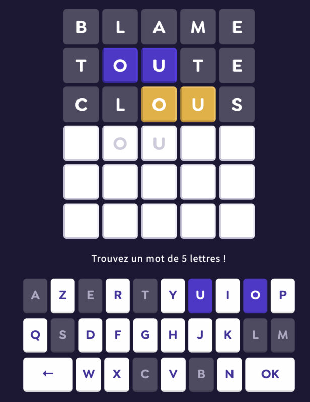 Le Mot du Jour accueille de nouveaux mots