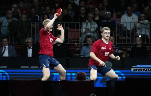 Les frères Lebrun ont remporté la médaille d’or lors des Championnats du monde de tennis de table 2025 en double. Vrai ou faux ? 
