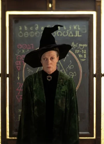 Quel est le nom de l'actrice qui incarne le professeur Minerva McGonagall dans l'adaptation cinématographique des romans Harry Potter ? 