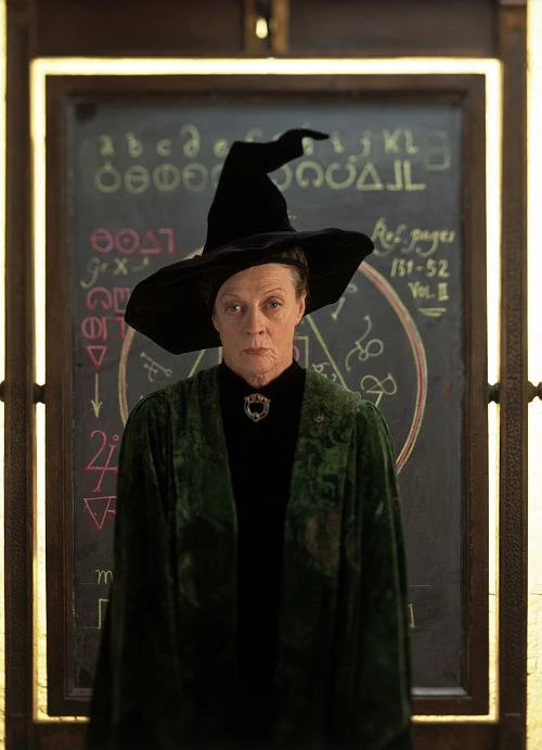 Quel est le nom de l'actrice qui incarne le professeur Minerva McGonagall dans l'adaptation cinématographique des romans Harry Potter ? 