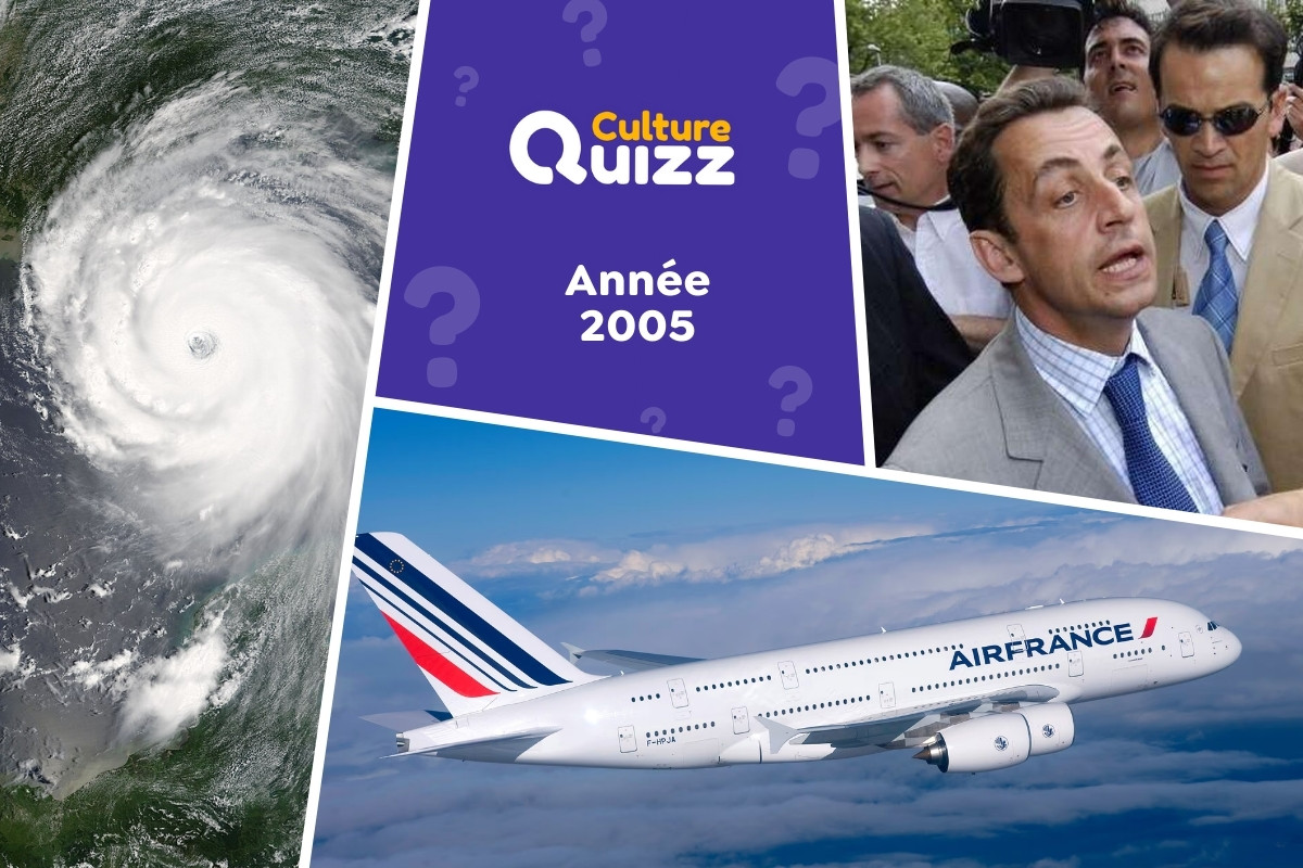 Quiz spécial Année 2005 - Quiz spécial sur l'actualité de l'année 2005 : actu, ciné, personnalité...