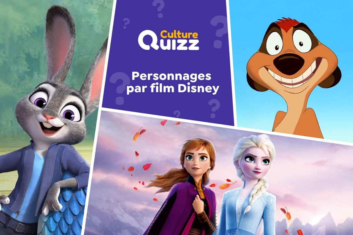 Quiz : Associez les personnages Disney aux bons dessins animés - 
