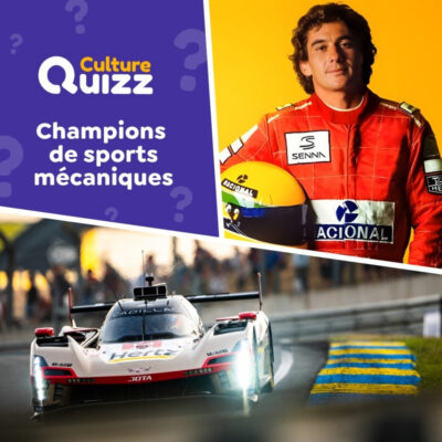Quiz sp&eacute;cial grands champions de Sports m&eacute;caniques