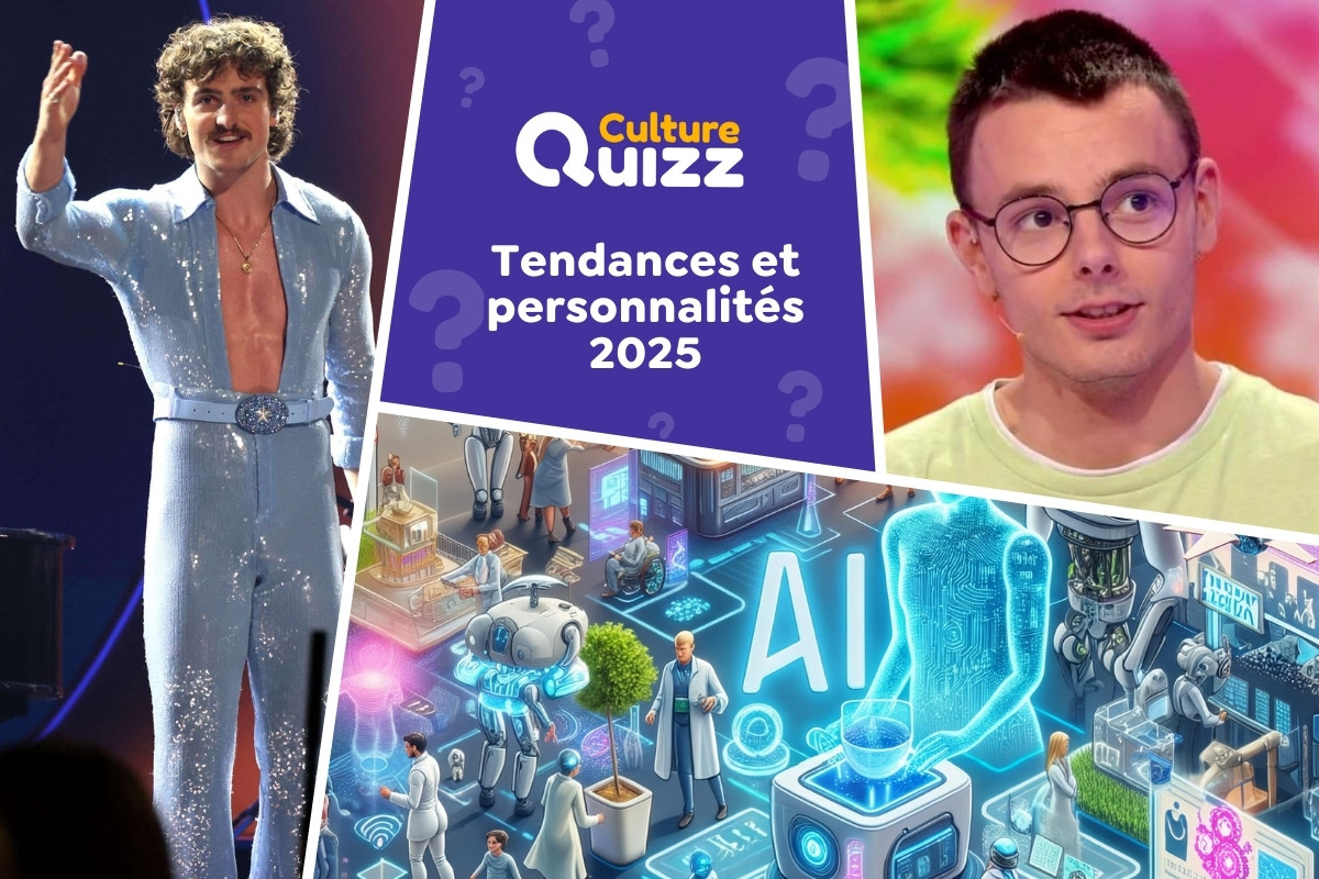 Quiz : Personnalités et Tendances de l'Année 2025 - Tendances et personnalité de l'année 2025 - Faites le quiz