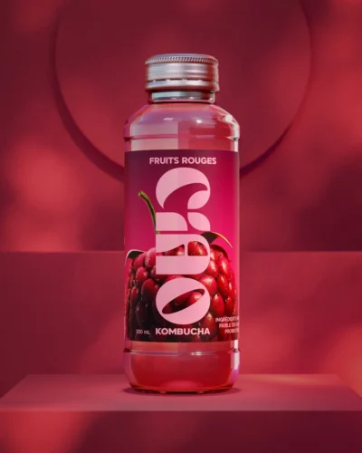 Quelle personnalité française a lancé la boisson Ciao Kombucha en 2025 ? 
