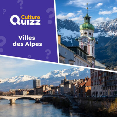 Quiz sur les villes des Alpes - G&eacute;ographie des villes d'Europe