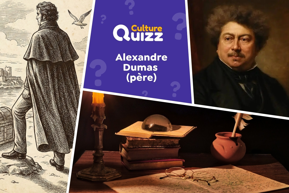 Quiz spécial Alexandre Dumas (père) - Quiz spécial sur les romans et la vie d'Alexandre Dumas (père)