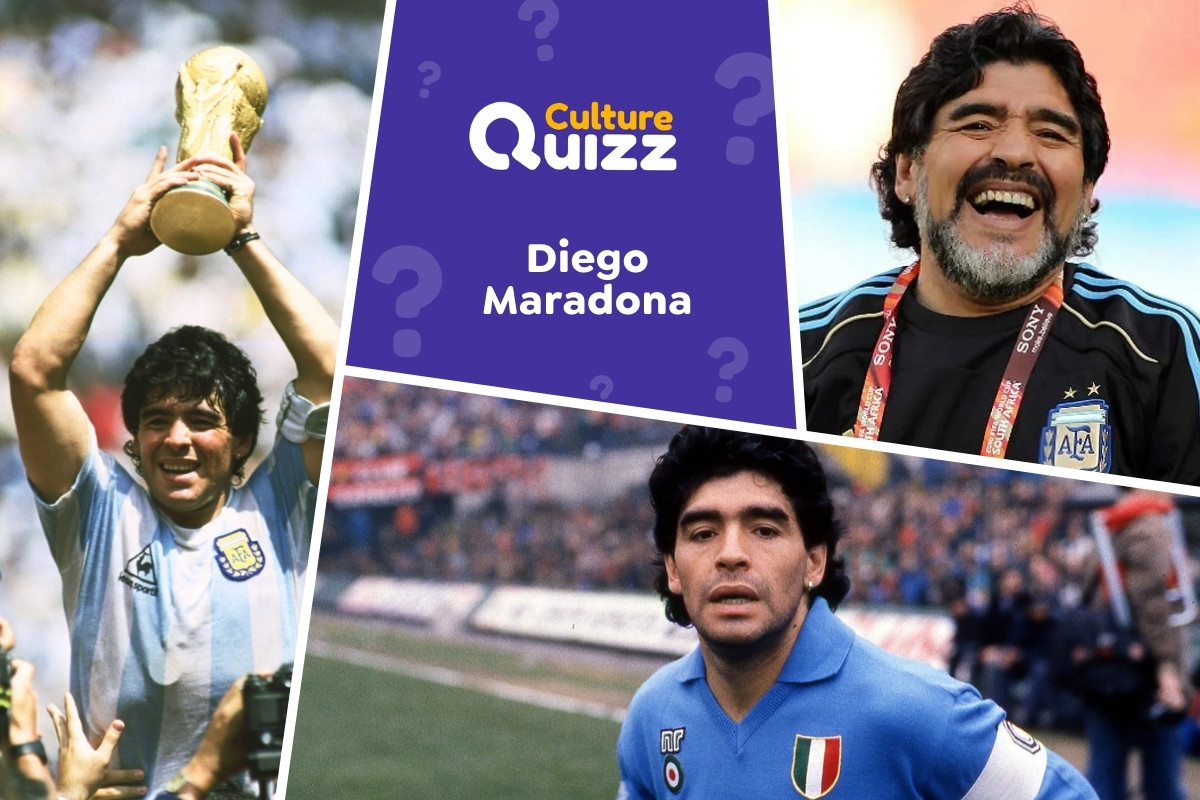 Quiz Diego Maradona - Quiz spécial sportif Diego Maradona - Argentine